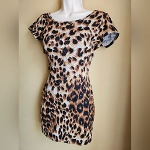 Leopard casual dress